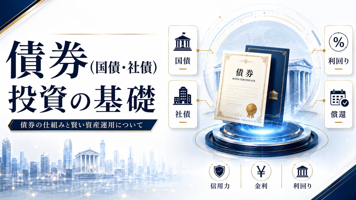 債券（国債・社債）投資の基礎を確認する