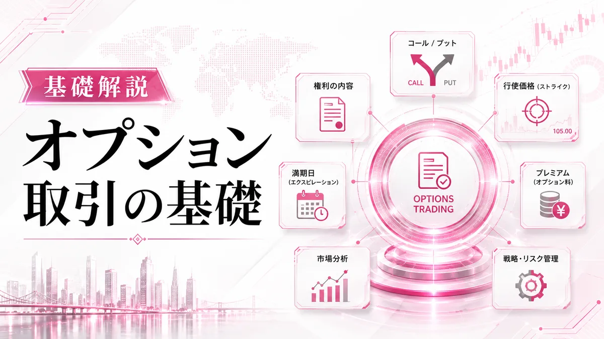 オプション取引の基礎（コール・プット・権利行使・プレミアムの仕組み）